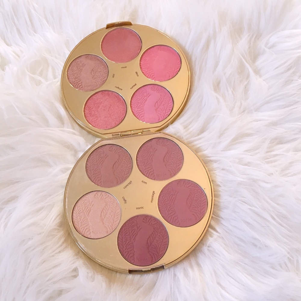 Tarte Amazonian Clay Blush Palette Color Wheel
